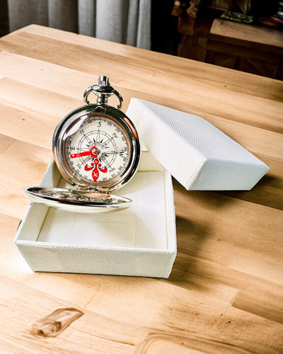 Mini Kompas Odkrywca, Przenośny i Elegancki, Idealny do Plecaków i Outdooru