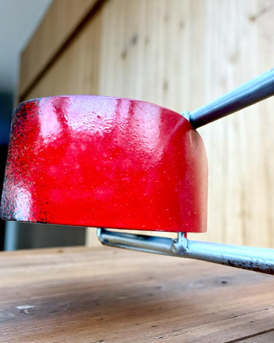 Metal Wine Rack 40 cm long, in the shape of a motorcycle with engraving option for a gift