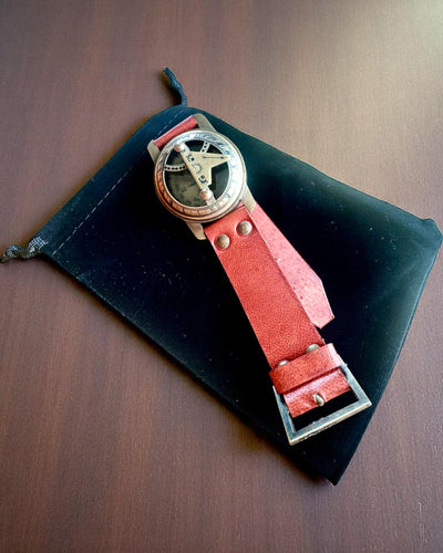 Sluneční hodiny s kompasem - Ručně vyrobené, autentické řemeslo, možnost gravírování