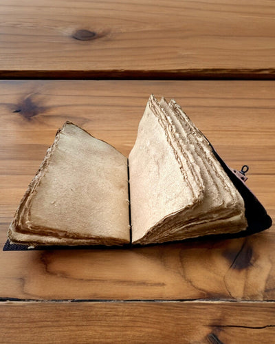 Преміум Щоденник, Античний візерунок, Шкіряний Нотатник "Магічна Хроніка" 200 сторінок, 2 варіанти на вибір, персоналізація гравіюванням