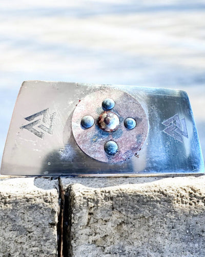 Мйольнір Скальдів – 33 см, Ручної Ковки Молот Вікінгів з Можливістю Гравіювання