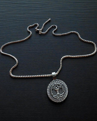 Amulet Stromu Života s Možností Gravírování - náhrdelník "Vitalita Přírody", personalizace