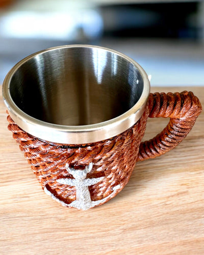 Кухоль "Морський Скарб" з Нержавіючої Сталі, можливість персоналізації гравіюванням на подарунок