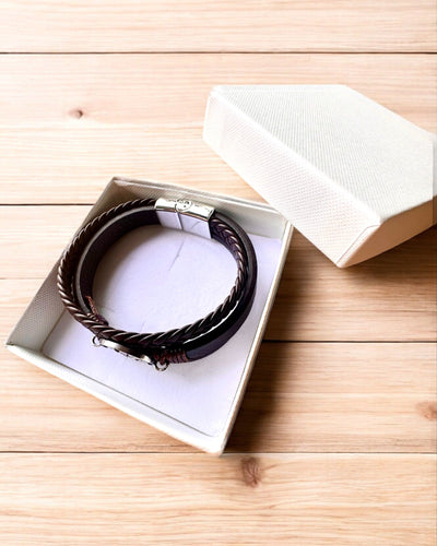 Brățară "Compass Adventure" - posibilitate de personalizare cu gravură pentru cadou, 2 variante de culoare disponibile