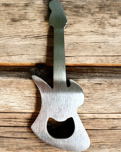 Відкривачка для пляшок Гітара Rock'n'Open, 2 варіанти, персоналізація гравіюванням на подарунок