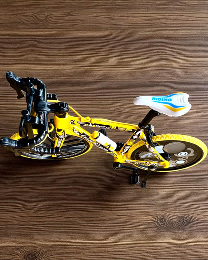 Miniaturní kovový model jízdního kola sběratelský "Speed Rider 1.2" – personalizace gravírováním jako dárek, 2 barevné varianty