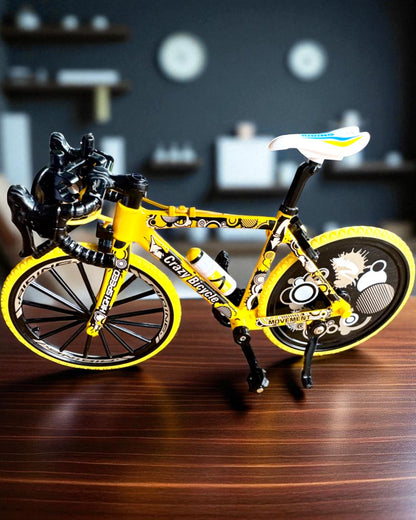 Miniaturní kovový model jízdního kola sběratelský "Speed Rider 1.2" – personalizace gravírováním jako dárek, 2 barevné varianty
