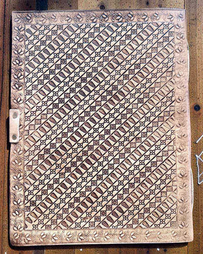 Шкіряна книга спогадів Heritage – персоналізований нотатник 25 × 33 см