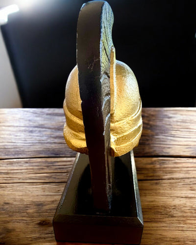 Hełm Spartan Premium – ręcznie wykonana rzeźba dekoracyjna, możliwość personalizacji grawerem na prezent