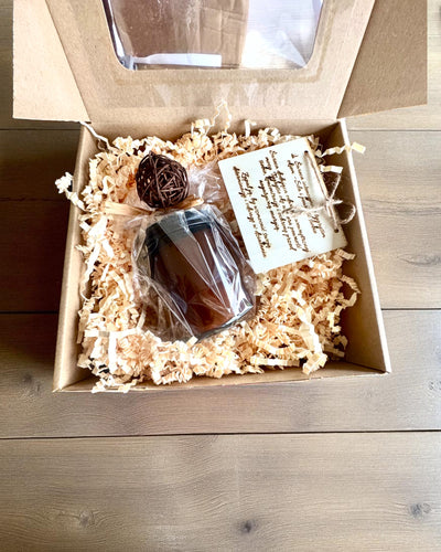 Lumânare intențională Puterea Tigrului – Încredere în sine și prosperitate, 250 ml, posibilitate de personalizare a capacului pentru cadou