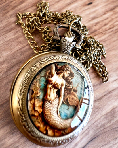 Pocket Watch "Syrena Tajemnic", personalization with engraving available for a gift