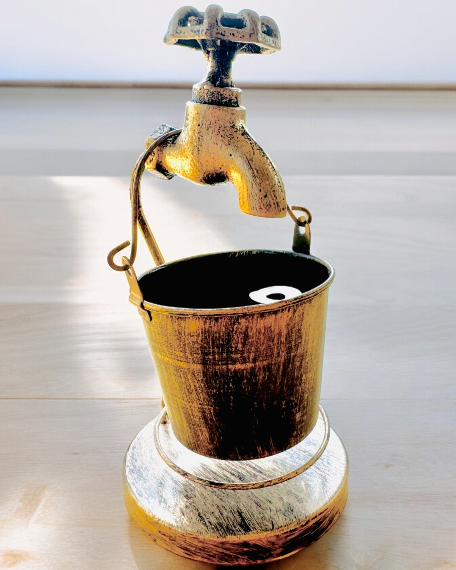 Stylový kovový popelník "Rustic Charm" 19-23 cm výška, 8 variant na výběr, gravírování na přání