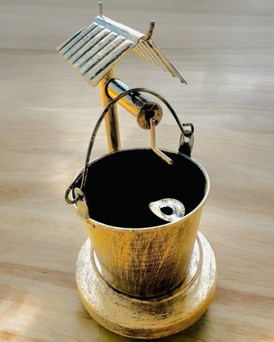 Scrumieră Metalică Elegantă "Rustic Charm" cu înălțimea de 19-23 cm, 8 variante disponibile, gravură la cerere