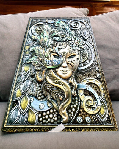 Артистичний нотатник, нотатник маскарад - A5, персоналізація гравіюванням на подарунок