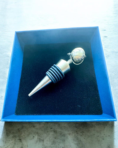 GloboStop - Wine Cork with Engraving, personalization with engraving available for a gift