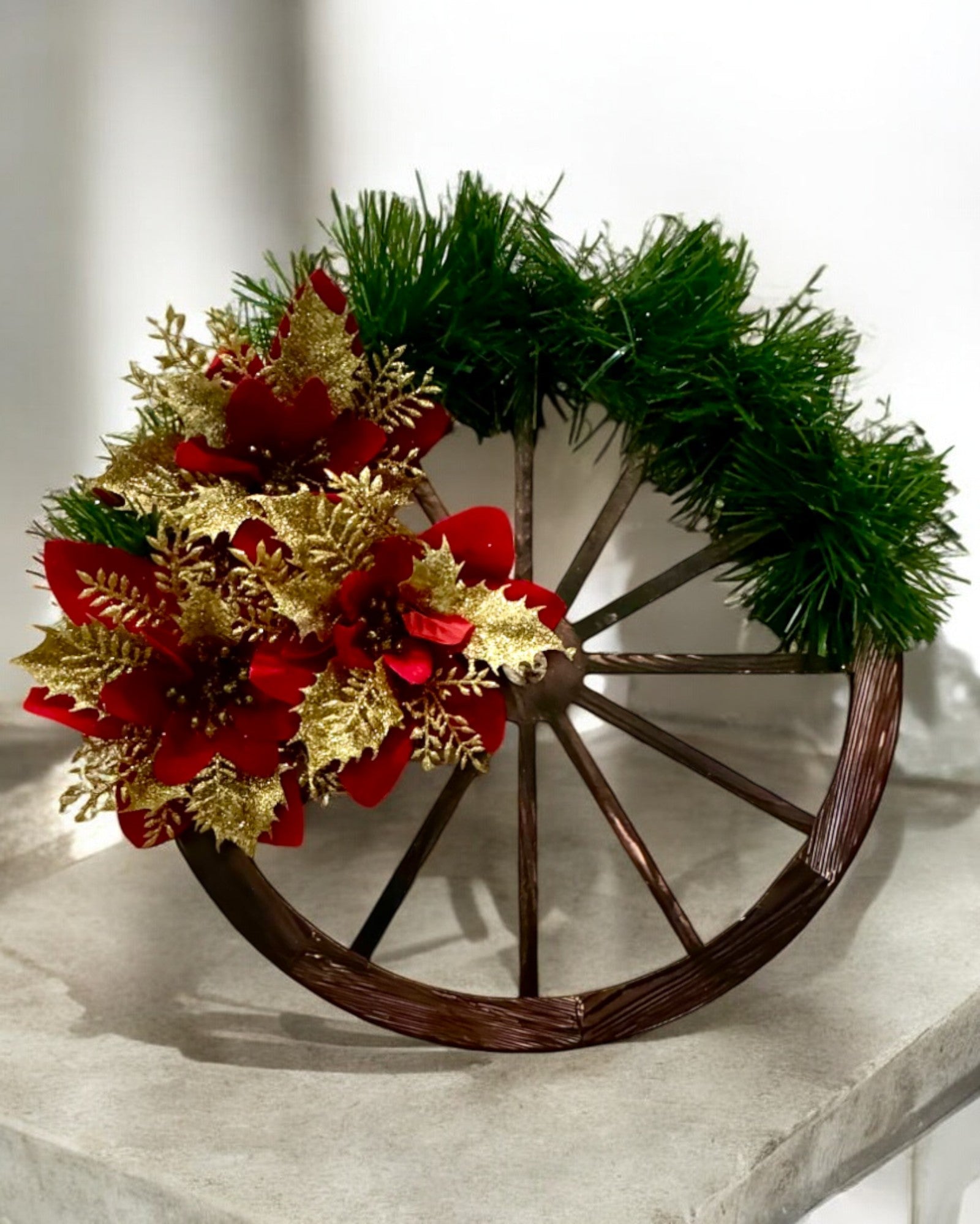Decorative Set of 3 x Holiday Rings "Merry Star" - personalization with engraving available for a gift
