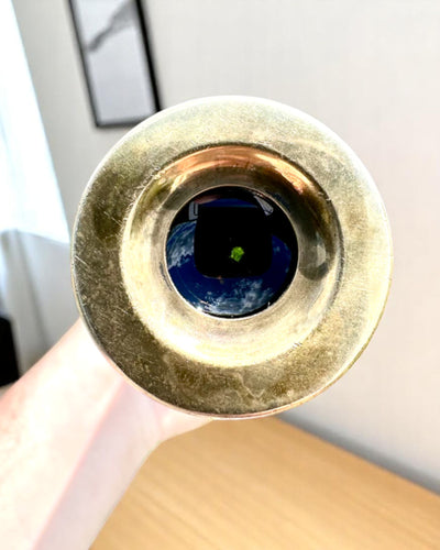 Lunetă Regală „Voyager 1818” – Exclusivă, din alamă, 83 cm, lucrată manual, cu husă din piele naturală – Ediție de colecție, personalizabilă cu gravură pentru cadou