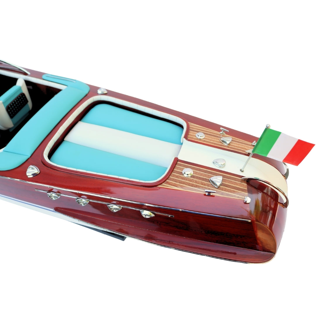 Ekskluzywny model motorówki Riva Aquarama 87cm z możliwością personalizacji grawerem