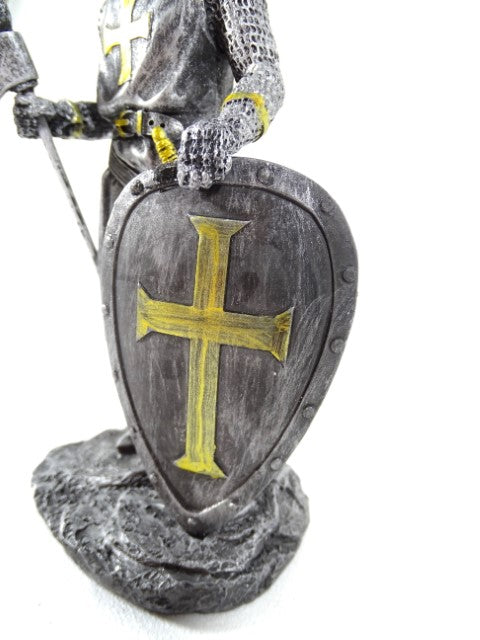 Figurka rytíře - křižáka 18 cm s možností personalizace gravírováním