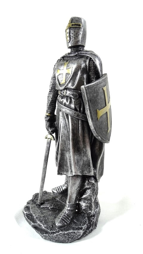 Figurka křižáckého rytíře 30 cm s gravírováním