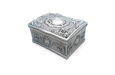Metal Jewelry Box ALBIN 2178A with Custom Engraving Option, Perfect Gift - 6x5x3 cm, Elegant Design, Durable Material