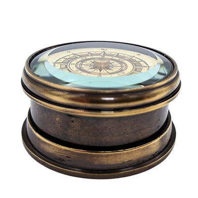 Brass Compass with Floating Dial NC1609