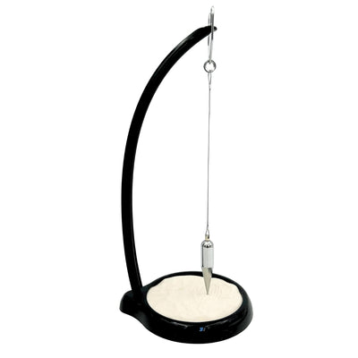 Wahadło Piaskowe Sand Pendulum z Grawerem - Inspirująca Dekoracja 38cm z Kinetycznym Piaskiem