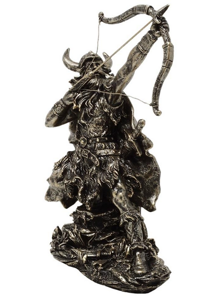 Figurka dekoracyjna Wiking MC-23142 z możliwością personalizacji grawerem, wysokość 19,5 cm, polyresin, idealny na prezent