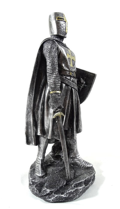 Figurka křižáckého rytíře 30 cm s gravírováním