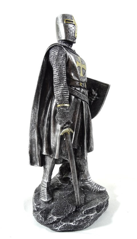 Figurka křižáckého rytíře 30 cm s gravírováním