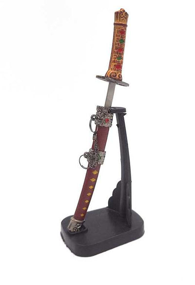 Katana - nóż do papieru SW-199 z możliwością personalizacji grawerem, idealny na prezent, wysokość 18 cm, dekoracyjna pochwa w zestawie