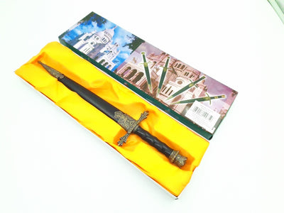 Sztylet Rycerski 34cm Replika Dekoracyjna z Możliwością Graweru