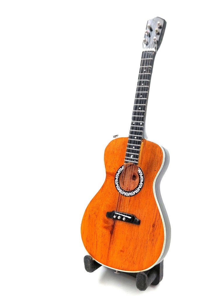 Mini gitara klasyczna 15cm w stylu Paco de Lucia z możliwością personalizacji grawerem