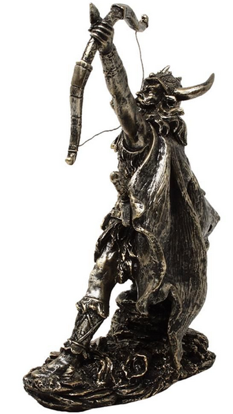 Figurka dekoracyjna Wiking MC-23142 z możliwością personalizacji grawerem, wysokość 19,5 cm, polyresin, idealny na prezent