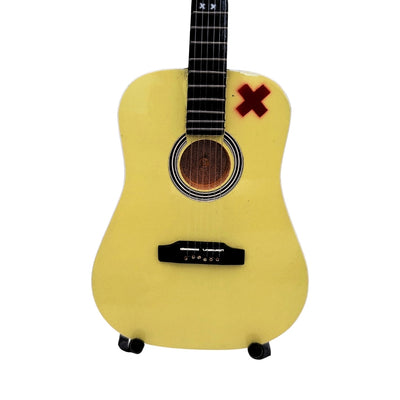 Ed Sheeran mini guitar 27.5 cm made of mahogany with customizable engraving