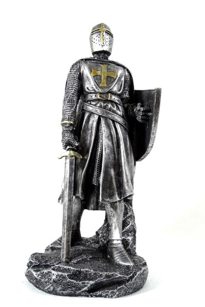 Figurka křižáckého rytíře 30 cm s gravírováním