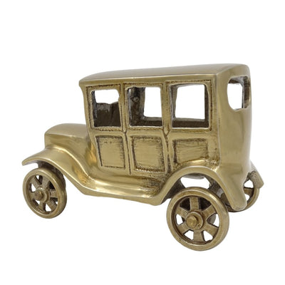 Metalowy Model Samochodu Retro BMW Dixi w Kolorze Zabytkowego Mosiądzu z Możliwością Personalizacji Grawerem