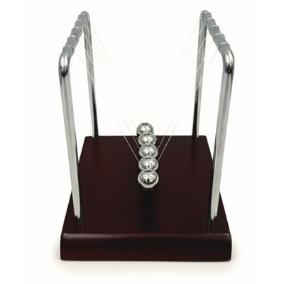 Eleganckie Kulki Newtona z Grawerem - Drewno Metal