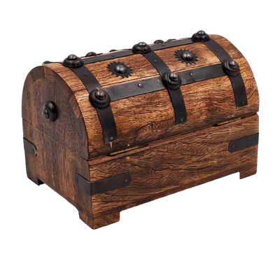 Wooden gift box with customizable engraving