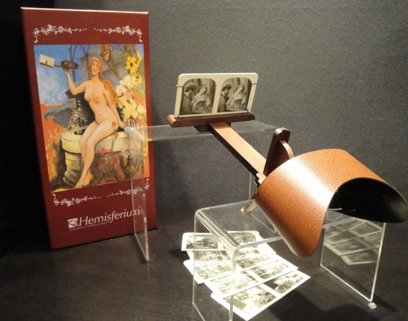 Stereoskop H60 Retro s gravírováním
