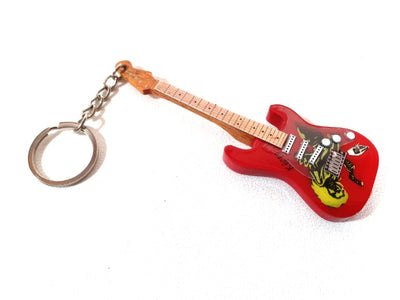 Brelok gitara w stylu Iron Maiden z możliwością personalizacji grawerem