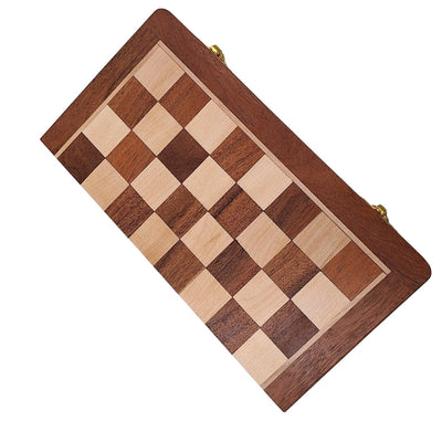 Szachy Drewniane Magnetyczne 30x30cm Składane G614 z Grawerem