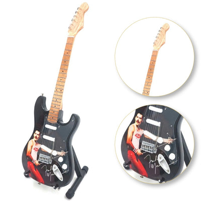 Mini Gitara Kolekcjonerska Freddie Mercury z Grawerem