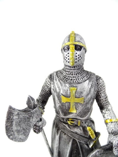 Figurka rytíře - křižáka 18 cm s možností personalizace gravírováním