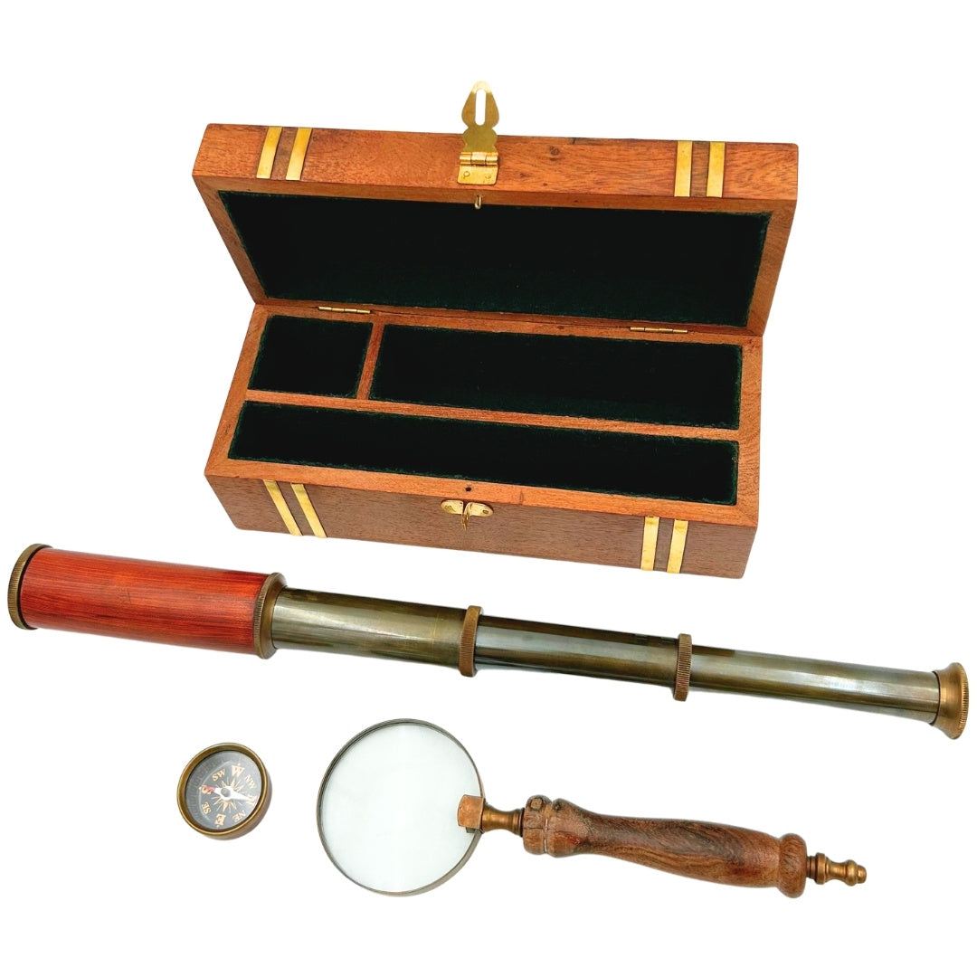 Set cadou retro exclusivist cu gravură