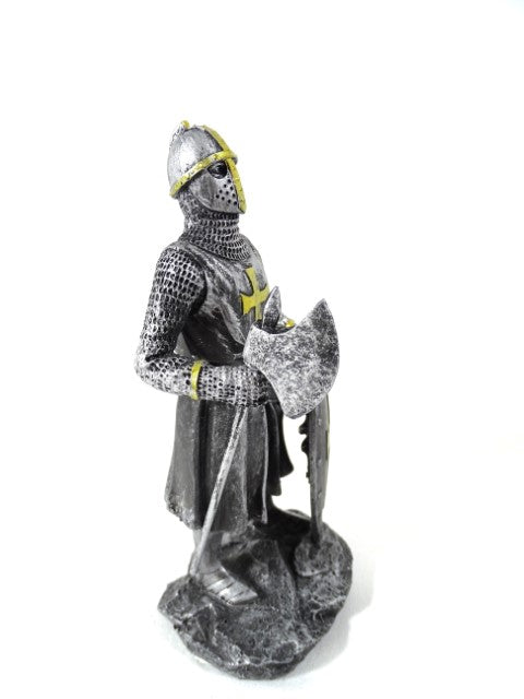 Figurka rytíře - křižáka 18 cm s možností personalizace gravírováním