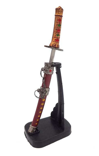 Katana - nóż do papieru SW-199 z możliwością personalizacji grawerem, idealny na prezent, wysokość 18 cm, dekoracyjna pochwa w zestawie
