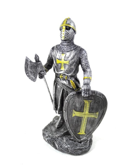 Figurka rytíře - křižáka 18 cm s možností personalizace gravírováním