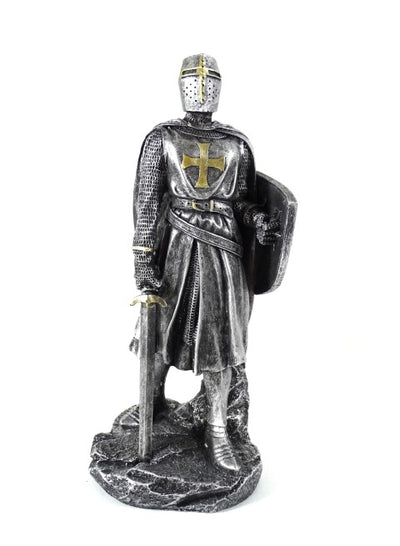 Figurka křižáckého rytíře 30 cm s gravírováním