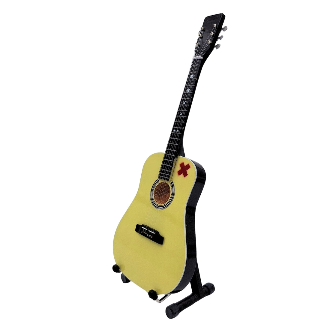 Ed Sheeran mini guitar 27.5 cm made of mahogany with customizable engraving